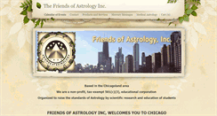 Desktop Screenshot of friendsofastrology.org